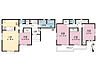 間取り：間取図です。図面と異なる場合は現況を優先させていただきます。