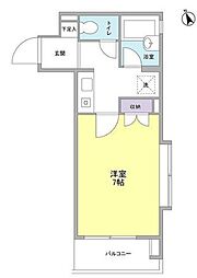 メゾン・デ・ピエール下落合 1Kの間取図画像