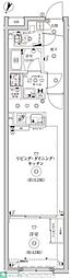 豊島区目白4丁目マンション 1LDKの間取図画像