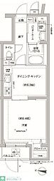 RELUXIA方南町II 1DKの間取図画像