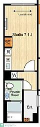 M's高円寺南5 ワンルームの間取図画像