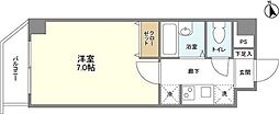 ラクラス荻窪 1Kの間取図画像