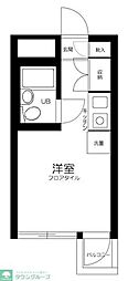 メゾン池袋 ワンルームの間取図画像