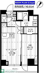 ステージファースト東大前 1LDKの間取図画像