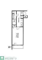GRANPASEO文京小日向 1Kの間取図画像
