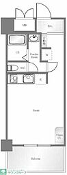 シルバープラザ白山 ワンルームの間取図画像