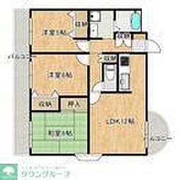 パークヒルズ西台 3LDKの間取図画像