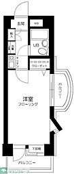 ブランシェ池袋 1Kの間取図画像