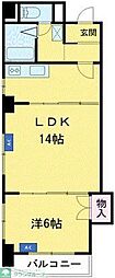 RAISON 1LDKの間取図画像