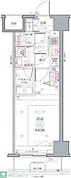 CREVISTAお花茶屋 1Kの間取図画像