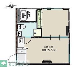 BoaSorte綾瀬1丁目 1DKの間取図画像