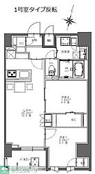 S-RESIDENCE北千住reiz 15階2LDKの間取り