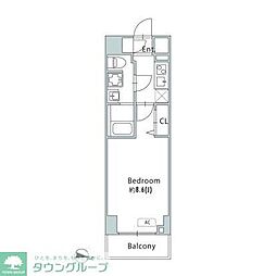 GRANPASEO青砥 11階1Kの間取り