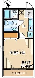 間取図画像 1K