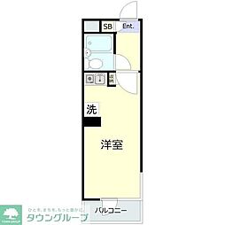 センチュリー21 ワンルームの間取図画像