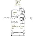 スプランディッド西日暮里9階25.9万円