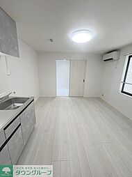 東京メトロ千代田線 北綾瀬駅 徒歩8分の賃貸マンション 4階1LDKのリビング/ダイニング