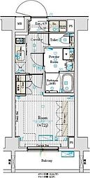 ブライズフォルム墨田 1Kの間取図画像