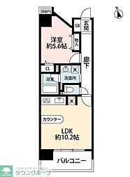 ライオンズシティ御茶ノ水 1LDKの間取図画像