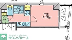 本郷エーワン東大前 1Kの間取図画像