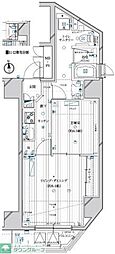 スプレスター上野根岸 1LDKの間取図画像