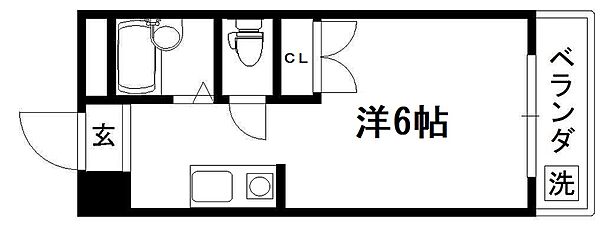 ダイバーシティ同志社 503｜京都府京田辺市興戸下ノ川原(賃貸マンション1K・5階・17.00㎡)の写真 その2