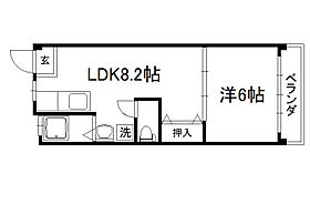 喜多源第一マンション 3a22 ｜ 京都府京田辺市大住関屋（賃貸マンション1LDK・3階・30.00㎡） その2