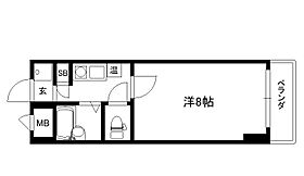 来春入居エクセラン興戸 301 ｜ 京都府京田辺市興戸和井田（賃貸マンション1K・3階・22.80㎡） その2