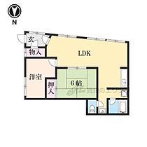 サンプラザ南京終 101 ｜ 奈良県奈良市南京終町７丁目（賃貸マンション2LDK・1階・55.61㎡） その2