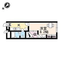 レオパレスカロン 206 ｜ 大阪府交野市星田北４丁目（賃貸アパート1K・2階・22.35㎡） その2