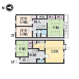 近鉄奈良線 東生駒駅 バス6分 小明寺垣内下車 徒歩1分