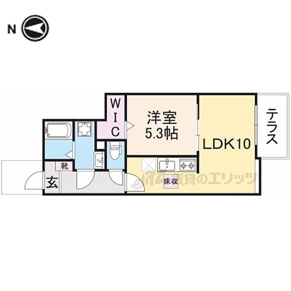 奈良県奈良市南京終町４丁目(賃貸アパート1LDK・1階・37.97㎡)の写真 その2