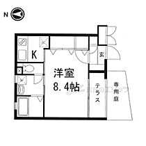 キューブ 117 ｜ 奈良県奈良市今小路町（賃貸マンション1K・1階・28.20㎡） その2