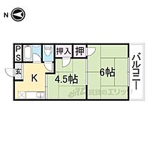 さやか杉ヶ町マンション 401 ｜ 奈良県奈良市杉ヶ町（賃貸マンション2K・4階・32.24㎡） その2