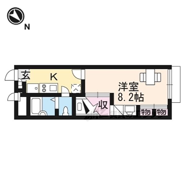 大阪府枚方市堂山２丁目(賃貸アパート1K・1階・22.35㎡)の写真 その1