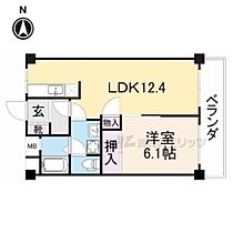 奈良県奈良市大宮町６丁目（賃貸マンション1LDK・4階・43.40㎡） その2