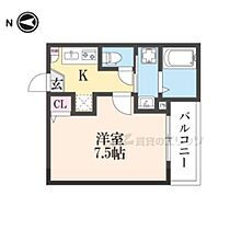 （仮称）ジーメゾン奈良エルカーサ 201 ｜ 奈良県奈良市法蓮町（賃貸アパート1K・2階・24.27㎡） その2