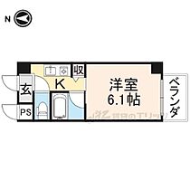 オーキッドあやめ池 207 ｜ 奈良県奈良市あやめ池北３丁目（賃貸マンション1K・2階・18.36㎡） その2