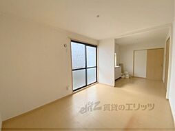 JR関西本線 郡山駅 徒歩26分の賃貸アパート 1階2LDKのリビング/ダイニング