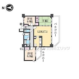 セレナハイム新大宮セントラルステージ 3LDKの間取図画像