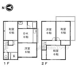 近鉄けいはんな線 白庭台駅 徒歩25分