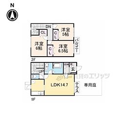 セピアコート2 3LDKの間取図画像
