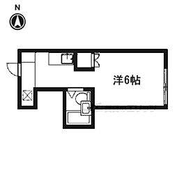 ジョイフル敷島 1Kの間取図画像