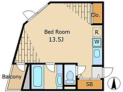 間取図画像 ワンルーム