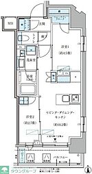パークアクシス大森山王 2LDKの間取図画像