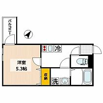 東京都板橋区中台1丁目（賃貸アパート1K・2階・20.77㎡） その2