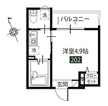 東京都北区志茂5丁目（賃貸アパート1K・2階・16.12㎡） その2