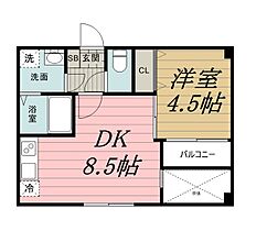 ヴィクトリアンコート神明町  ｜ 千葉県千葉市中央区神明町（賃貸マンション1DK・4階・29.04㎡） その2