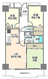 間取図画像 3LDK