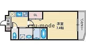 AILE南茨木  ｜ 大阪府茨木市沢良宜東町（賃貸マンション1K・2階・23.02㎡） その2